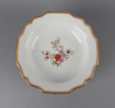 Augarten - 8 kl. Suppenteller, - Decorative Porcelain and Silverware