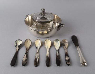 Christofle - Kaviarschale, - Decorative Porcelain and Silverware