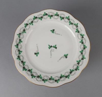 Herend - 12 Desserteller, - Decorative Porcelain and Silverware