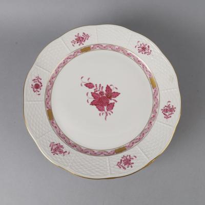 Herend - 6 Speiseteller, - Decorative Porcelain and Silverware