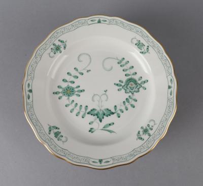 Meissen - 6 Dessertteller Dm. 20,5 cm, - Decorative Porcelain and Silverware