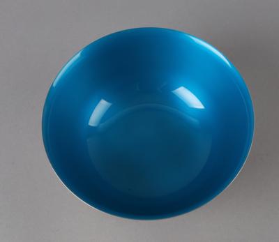 Reed  &  Barton - große blaue Schale, - Decorative Porcelain and Silverware