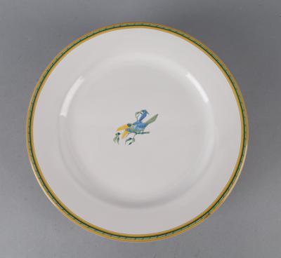 Hermès Moustier - 8 Teller Dm. 24,7 cm, - Decorative Porcelain & Silverware