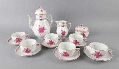 Herend Kaffeeservice: - Decorative Porcelain & Silverware