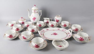 Herend Kaffeeservice: - Decorative Porcelain & Silverware