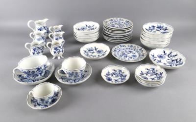 Kaffee- und Mokkaserviceteile Zwiebelmuster, Meissen 19./ 20. Jh. - Decorative Porcelain & Silverware