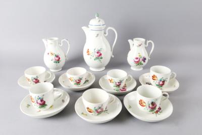 Kaffeeserviceteile, Kaiserliche Porzellanmanufaktur, Wien 1784-1815, - Antiquariato