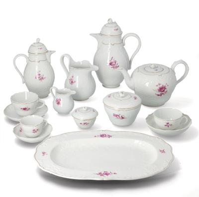 Meissen Kaffee-, Tee- und Mokkaservice, um 1959-1963: - Tischlein deck dich!