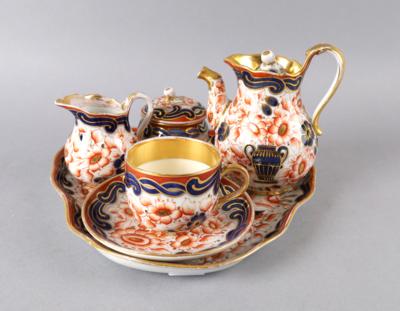 Solitär, Christian Fischer, Pirkenhammer um 1846-57, - Decorative Porcelain & Silverware