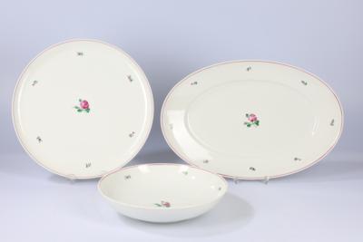 Augarten - Ovale Platte, runde Platte, runde Schüssel, - Decorative Porcelain & Silverware