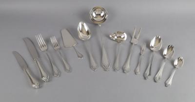 Berndorf - umfangreiches Besteck für 6 Personen, Modell 4900 limitierte Auflage, - Decorative Porcelain & Silverware