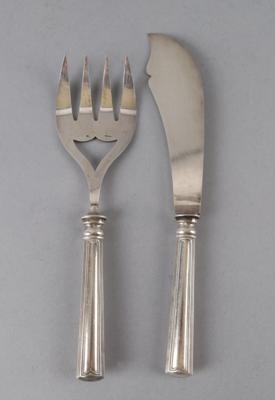 Christofle - Fischvorleger, - Decorative Porcelain & Silverware