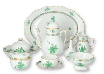 Herend Kaffeeservice: - Decorative Porcelain & Silverware