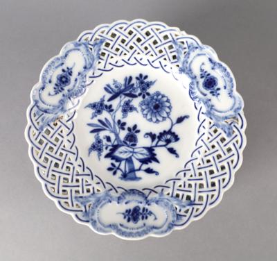 Meissen - 8 Zwiebelmuster-Giterteller, um 1850-88, - A Tavola! Antiquariato