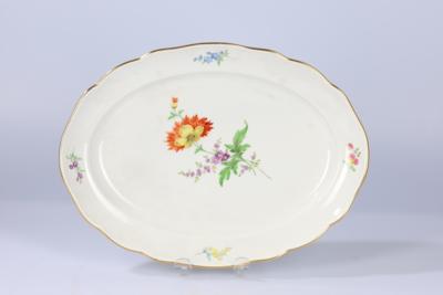 Meissen - Ovale Platte, - Decorative Porcelain & Silverware