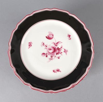 Nymphenburg - 11 Dessertteller Dm. 19,5 cm, - Decorative Porcelain & Silverware