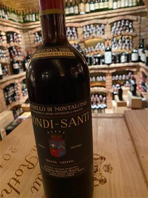 1988 Bioni Santi Franco, Bondi Santi Tenuta Greppo Annata Brunello di Montalcino Riserva - Die große Dorotheum Weinauktion powered by Falstaff