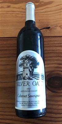 1992 Silver Oak Cellars Cabernet Sauvignon Barrique Napa Vallay - Die große Dorotheum Weinauktion powered by Falstaff