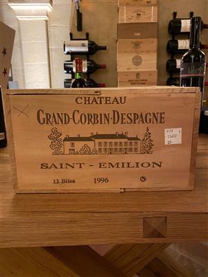 1996 Château Grand-Corbin-Despagne Grand Cru Classé Saint-Émilion - Die große Dorotheum Weinauktion powered by Falstaff