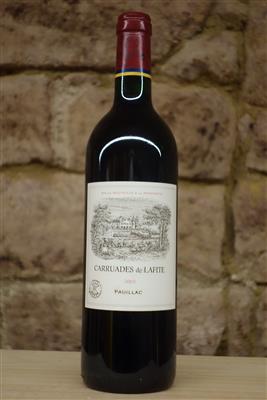 2003 Château Lafite-Rothschild 'Carruades de Lafite' Pauillac - Die große Dorotheum Weinauktion powered by Falstaff