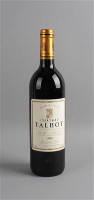 2002 Château Talbot 4ème  Cru Classé, Saint-Julien, Bordeaux - Die große Oster-Weinauktion powered by Falstaff