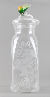 Chemist’s jar with cover, - Jugendstil and 20th Century Arts and Crafts
