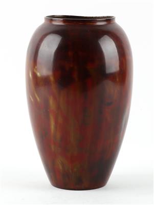 Chaintron, Dinanderie Vase, Frankreich, 1931, - Jugendstil und Kunsthandwerk des 20. Jahrhunderts