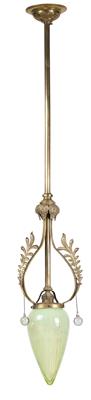 One-arm ceiling lamp, - Jugendstil e arte applicata del XX secolo