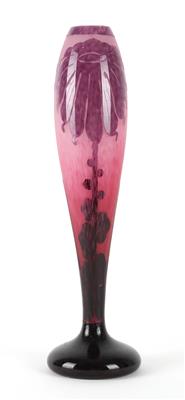 Large Schneider vase, "Dahlias", Epinay-sur-Seine, 1923/26, - Jugendstil e arte applicata del XX secolo