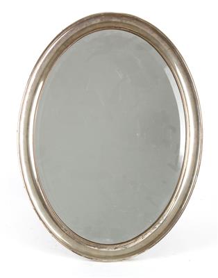 Large standing Art Nouveau mirror frame made of silver, Vienna, 1872-1922, - Secese a umění 20. století