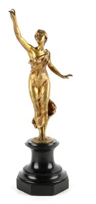 Henri Godet, Frauenfigur (möglicherweise Justitia) - Jugendstil und Kunsthandwerk des 20. Jahrhunderts