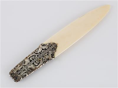 Art Nouveau letter opener, Austria or Germany, c. 1910, - Jugendstil e arte applicata del XX secolo