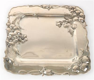 Art Nouveau silver tray, Vienna, 1872-1922, - Secese a umění 20. století