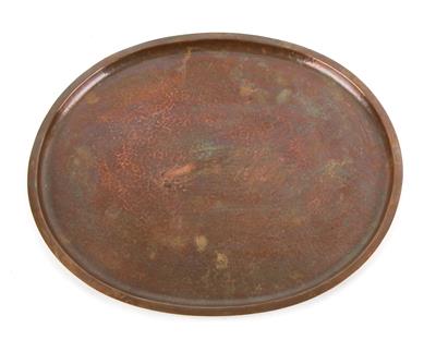 Karl Hagenauer, oval tray, Werkstätten Hagenauer Wien, - Secese a umění 20. století