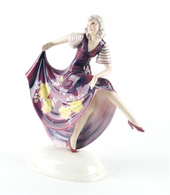 Stephan Dakon, figurine "Madeleine", designed c. 1933, executed by 1941, - Jugendstil and 20th Century Arts and Crafts