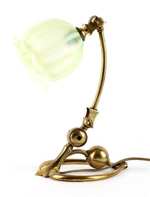 Tischlampe, W. A. S. Benson  &  Co., London, um 1900, - Jugendstil und Kunsthandwerk des 20. Jahrhunderts