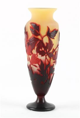 Vase "Coeur de Jeanette", Galle, Nancy, c. 1915, - Jugendstil e arte applicata del XX secolo