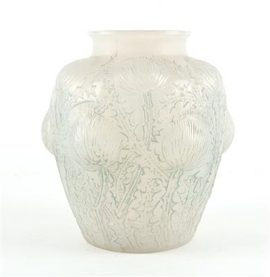 Vase "Domremy", René Lalique, Wingen-sur-Moder, designed on 16 November 1926, - Secese a umění 20. století