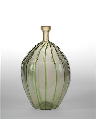 A bulbous vase, attributed to Archimede Seguso, Murano - Jugendstil e arte applicata del XX secolo