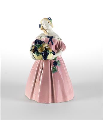 Emil Meier (1877-1958), an autumn season figurine, designed c. 1910, executed by Wiener Keramik - Jugendstil e arte applicata del XX secolo