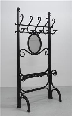 A coat-stand with mirror, designed by Thonet, Vienna, before 1904 - Jugendstil and 20th Century Arts and Crafts