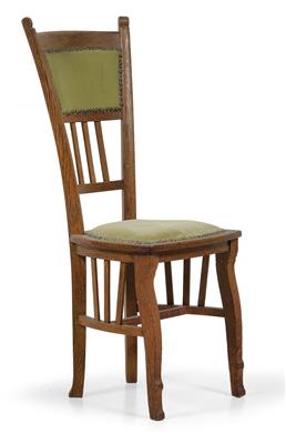 Gustave Serrurier-Bovy, a chair, c. 1898 - Jugendstil e arte applicata del XX secolo