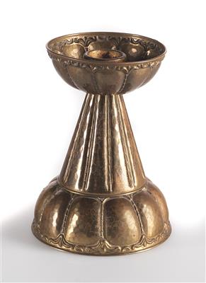 A candleholder, probably Darmstadt, c. 1920 - Jugendstil e arte applicata del XX secolo