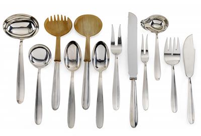 Otto Prutscher, a cutlery set (112 pieces), Alexander Sturm, as of 1922 - Secese a umění 20. století