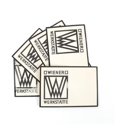 fünf Kuverts, Wiener Werkstätte - Secese a umění 20. století