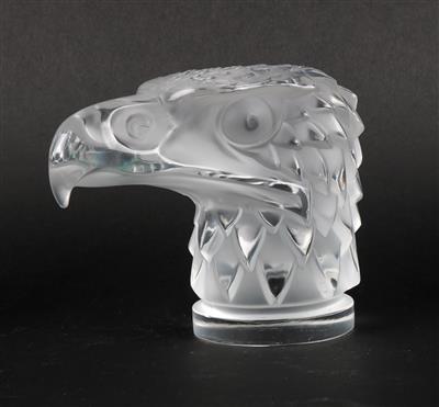 Kühlerfigur "Tete d'aigle", René Lalique, Wingen-surModer, Entwurf: 14.3.1928 - Jugendstil e arte applicata del XX secolo