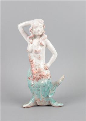 Dina Kuhn, a mermaid, probably from the artist’s own workshop, Vienna, c. 1923 - Jugendstil and 20th Century Arts and Crafts