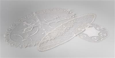 Three tulle laces, Wiener Werkstätte, c. 1922 - Jugendstil e arte applicata del XX secolo