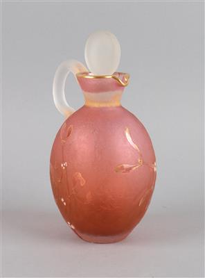 A carafe with stopper, Daum, Nancy, c. 1895 - Jugendstil e arte applicata del XX secolo