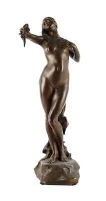 Pierre Devaux, "Fleur de Sommeil", France, c. 1900, - Jugendstil e arte applicata del XX secolo